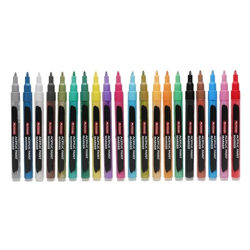 0Marcă de vopsea acrilică cu vârf extra fin de 0,7 mm