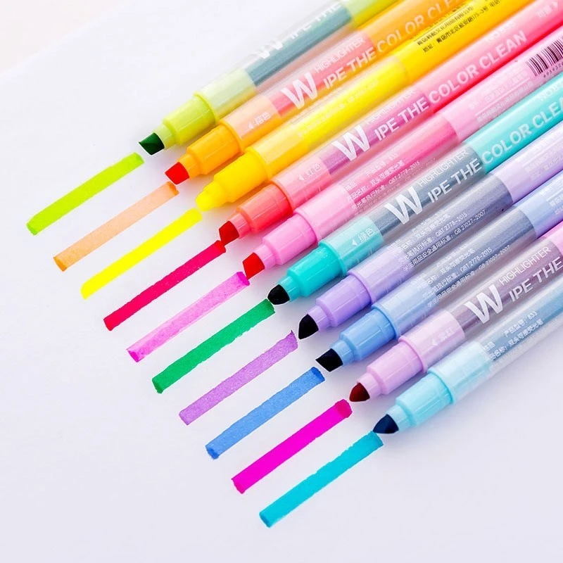 Highlighters Schimbarea culorilor Markers Pastel Pen
