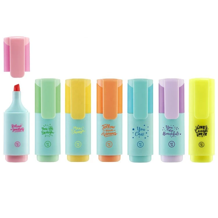 Marker pentru iluminator mini color pastel